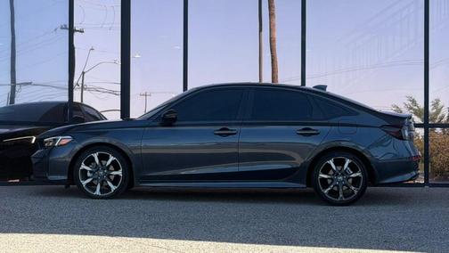 Meteorite Gray Metallic 2026 Honda Civic Hybrid Sport