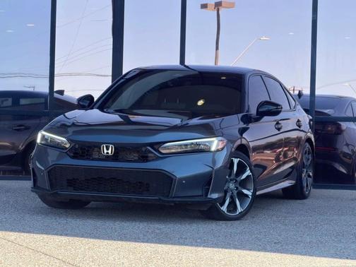 Meteorite Gray Metallic 2026 Honda Civic Hybrid Sport
