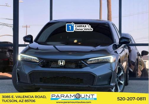 Meteorite Gray Metallic 2026 Honda Civic Hybrid Sport