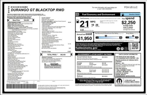 2020 Dodge Durango GT Plus