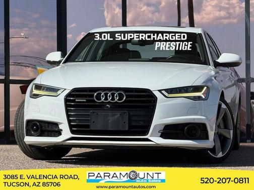 Glacier White Metallic 2016 Audi A6 3.0T Prestige Quattro