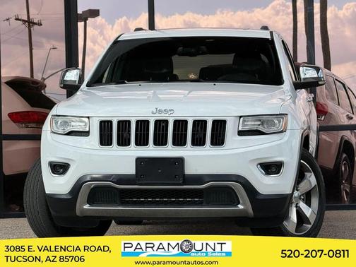 Bright White Clearcoat 2015 Jeep Grand Cherokee Limited