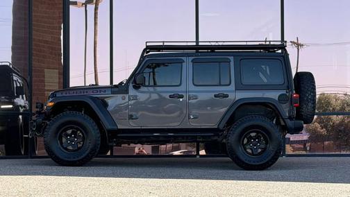 Granite Crystal Metallic Clearcoat 2018 Jeep Wrangler Unlimited Rubicon