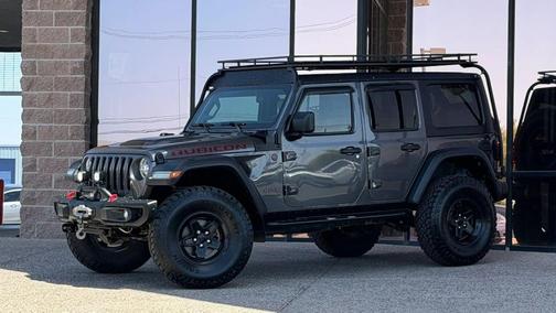 Granite Crystal Metallic Clearcoat 2018 Jeep Wrangler Unlimited Rubicon
