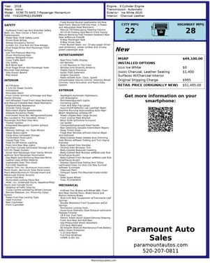 2018 Volvo XC90 T5 Momentum