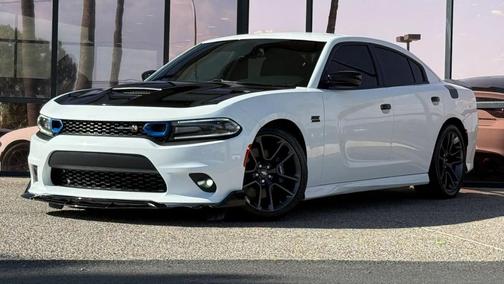 White Knuckle Clearcoat 2021 Dodge Charger Scat Pack