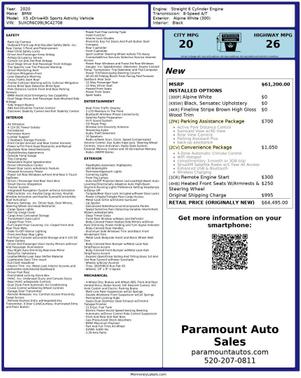 Alpine White 2020 BMW X5 xDrive40i