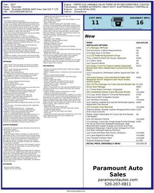 2017 Chevrolet Silverado 3500 LTZ