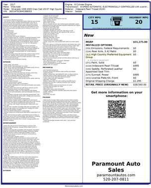 2017 Chevrolet Silverado 1500 High Country