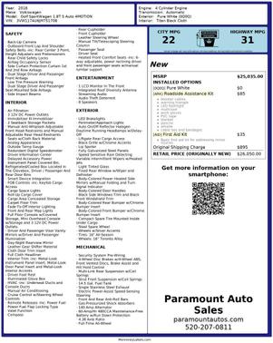 2018 Volkswagen Golf SportWagen TSI S