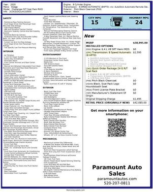 2020 Dodge Challenger R/T Scat Pack