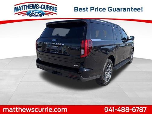 AGATE BLACK METALLIC 2025 Ford Expedition Max Active 4x4