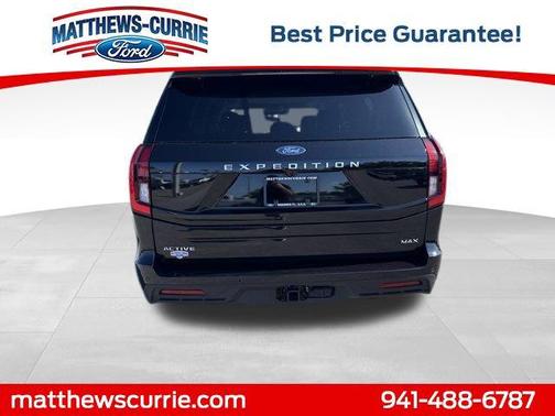 AGATE BLACK METALLIC 2025 Ford Expedition Max Active 4x4