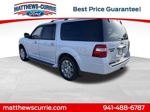 WHITE PLATINUM MET TRI-COAT 2011 Ford Expedition EL Limited