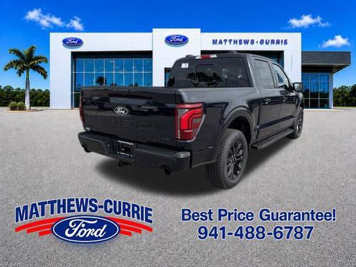 Antimatter Blue Metallic 2026 Ford F-150 Lariat