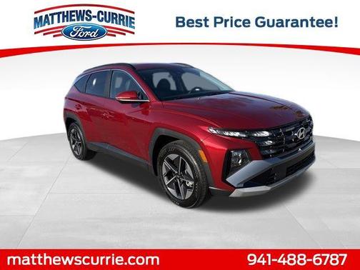 Ultimate Red 2025 Hyundai TUCSON SEL Convenience