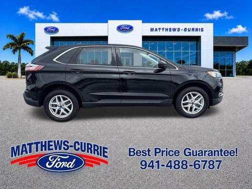 AGATE BLACK METALLIC 2024 Ford Edge SEL
