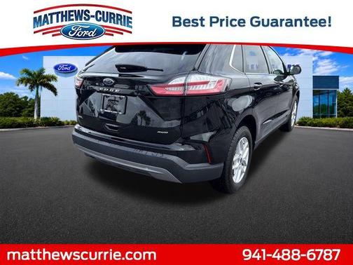 AGATE BLACK METALLIC 2024 Ford Edge SEL