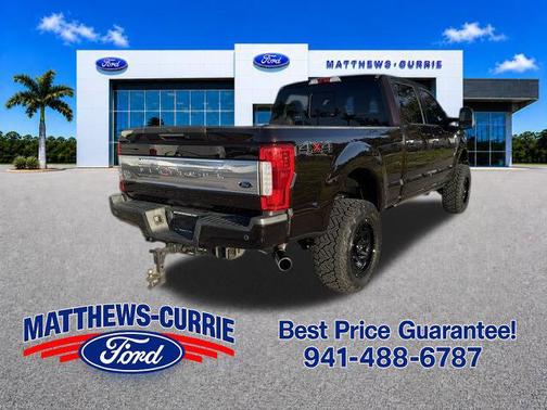 Magma Red Metallic 2019 Ford F-350 Platinum