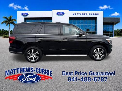 AGATE BLACK METALLIC 2023 Ford Expedition Limited