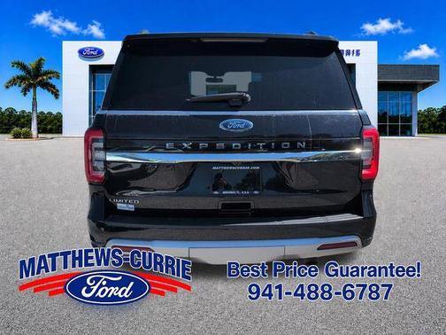 AGATE BLACK METALLIC 2023 Ford Expedition Limited