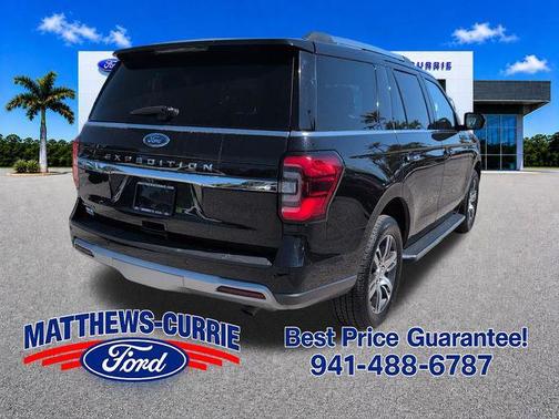 AGATE BLACK METALLIC 2023 Ford Expedition Limited