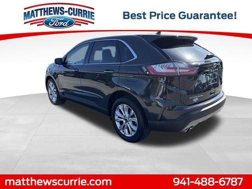 FORGED GREEN 2024 Ford Edge Titanium