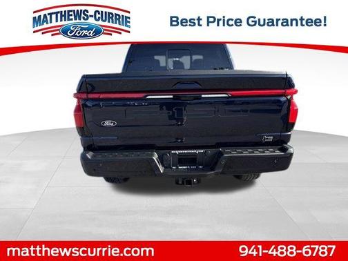 ANTIMATTER BLUE METALLIC 2025 Ford F-150 Lightning Platinum