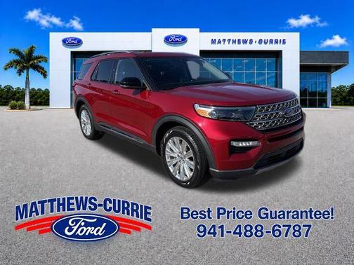 RAPID RED MET TINTED CC 2023 Ford Explorer Limited