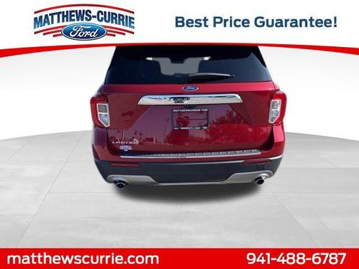 RAPID RED MET TINTED CC 2023 Ford Explorer Limited