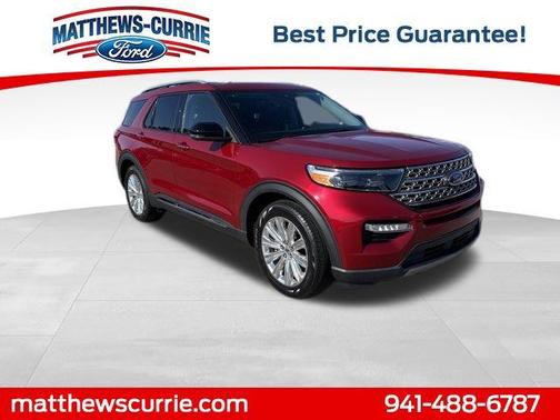 RAPID RED MET TINTED CC 2023 Ford Explorer Limited