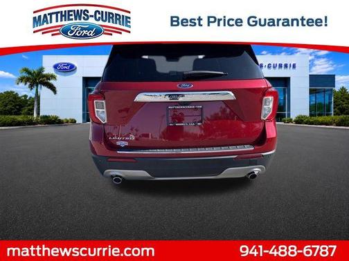 RAPID RED MET TINTED CC 2023 Ford Explorer Limited