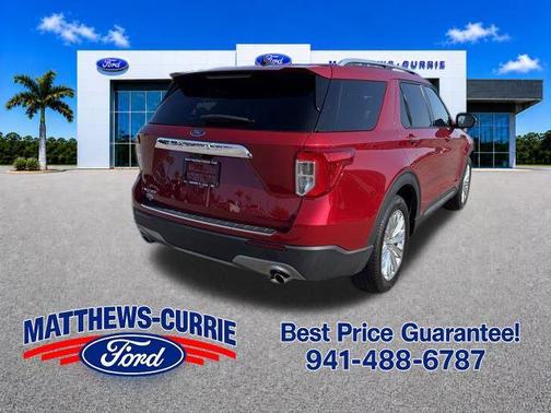 RAPID RED MET TINTED CC 2023 Ford Explorer Limited