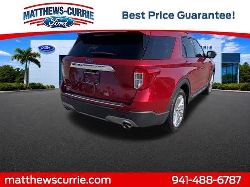RAPID RED MET TINTED CC 2023 Ford Explorer Limited