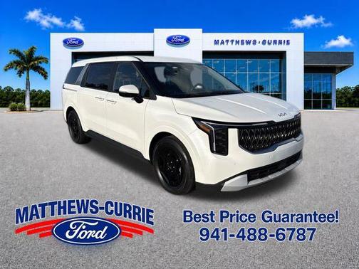 Snow White Pearl 2025 Kia Carnival LXS