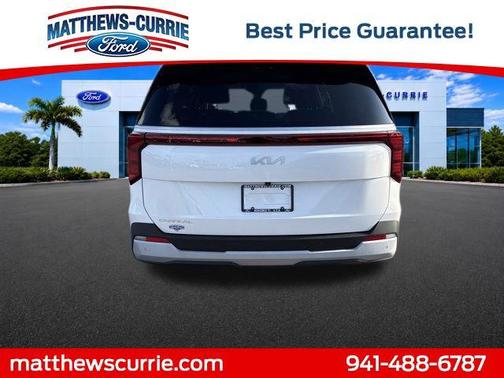 Snow White Pearl 2025 Kia Carnival LXS