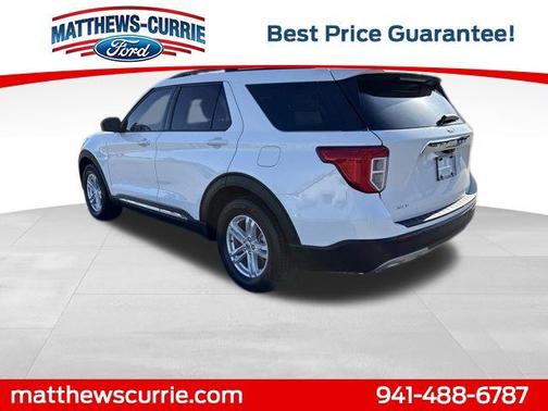 STAR WHITE MET TRI-COAT 2024 Ford Explorer XLT