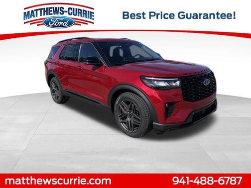 RAPID RED MET TINTED CC 2026 Ford Explorer ST