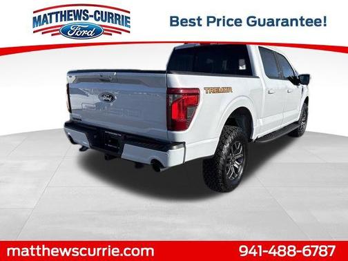 SPACE WHITE METALLIC 2025 Ford F-150 Tremor