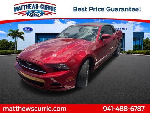 RUBY RED METALLIC TINTED CC 2014 Ford Mustang V6 Premium