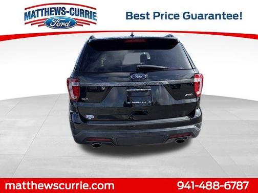 SHADOW BLACK 2018 Ford Explorer XLT