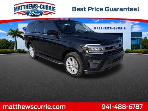 AGATE BLACK METALLIC 2022 Ford Expedition XLT