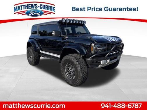 SHADOW BLACK 2023 Ford Bronco Raptor