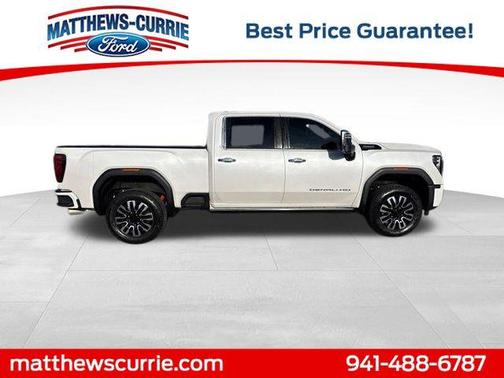 White Frost Tricoat 2024 GMC Sierra 2500 Denali Ultimate
