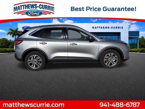 ICONIC SILVER 2022 Ford Escape SEL