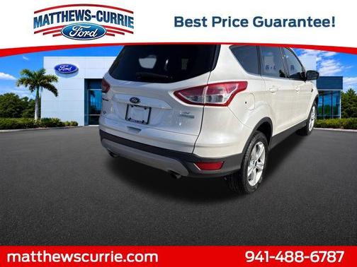WHITE PLATINUM MET TRI-COAT 2016 Ford Escape SE