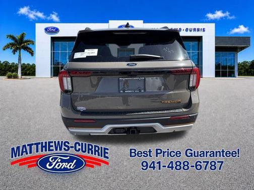 Marsh Gray 2026 Ford Explorer Tremor