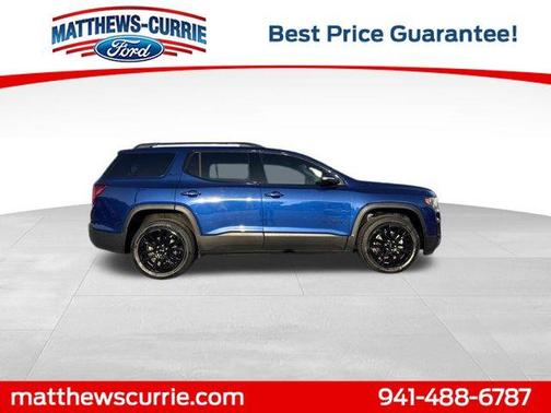 Ultra Blue Metallic 2023 GMC Acadia FWD SLT