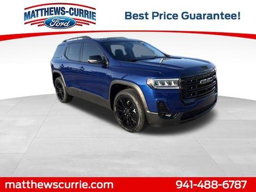 Ultra Blue Metallic 2023 GMC Acadia FWD SLT