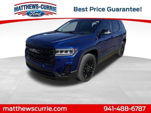 Ultra Blue Metallic 2023 GMC Acadia FWD SLT